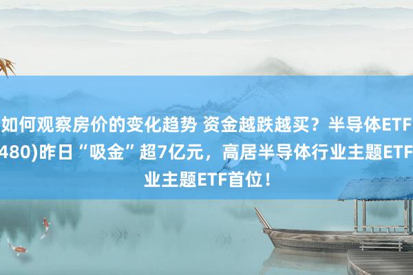 如何观察房价的变化趋势 资金越跌越买？半导体ETF(512480)昨日“吸金”超7亿元，高居半导体行业主题ETF首位！