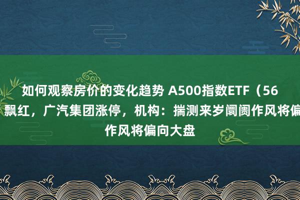 如何观察房价的变化趋势 A500指数ETF（560610）飘红，广汽集团涨停，机构：揣测来岁阛阓作风将偏向大盘